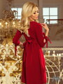 Elegantes Damenkleid Alice 195-3 bordo