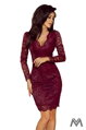 Damen Spitzenkleid 170-5 bordo