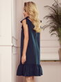 Elegantes Damenkleid 306-2 ROSITA Smaragd