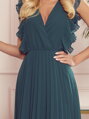 Elegantes Damen Kleid 315-1 EMILY Smaragd