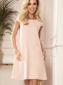 Lockeres Damen Kleid im A-Schnitt 314-1 CELINE rosa