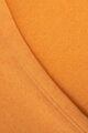 Langes Damen Sweatshirtkleid mit Kapuze 9168 orange