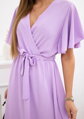 Kurzes lila Damenkleid IT-42