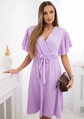 Kurzes lila Damenkleid IT-42