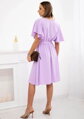 Kurzes lila Damenkleid IT-42