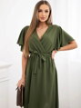 Grünes Damenkleid IT-42