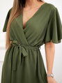 Grünes Damenkleid IT-42
