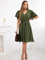 Grünes Damenkleid IT-42