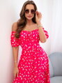 Sommerkleid ART23647 in Fuchsia Farbe