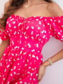 Sommerkleid ART23647 in Fuchsia Farbe