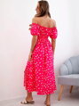 Sommerkleid ART23647 in Fuchsia Farbe