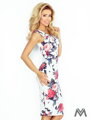 Damen Bleistiftkleid 53-30 mit Blumenmuster