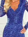Damen Kleid aus Spitze 170-8 Königsblau