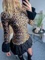Schönes Leopardenkleid