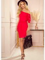 Damen Retro Kleid 249-3 rot