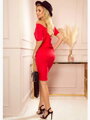 Damen Retro Kleid 249-3 rot