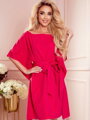Übergroßes Damen-Brautkleid 287-17 Himbeere