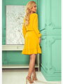 Elegantes Sommer-Abendkleid 295-6 Senf