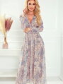 Damen MIDI-Kleid BOHO Muster 378-2