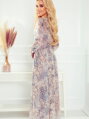 Damen MIDI-Kleid BOHO Muster 378-2