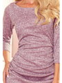Elegantes Damen-Strickkleid 59-11 altrosa