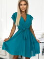 Luxuriöses Damen 424-1 Kleid in Blau