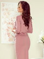 Damen Jersey-Kleid 13-105 lila