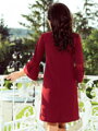 Damen Kleid Margaret 190-8 bordo