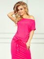 Damen Jersey-Kleid 56-1 zyklamenrosa