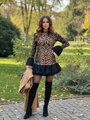 Schönes Leopardenkleid