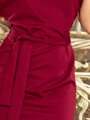 Damen Retro Kleid ROXI 240-2 Burgund