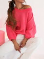 Sweatshirt OVERSIZE SW201-24 rosa