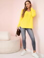 Leuchtend gelber Pullover IT-47