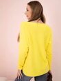 Leuchtend gelber Pullover IT-47