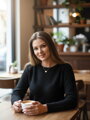Damski sweter HONEY - czarny