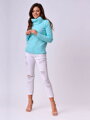 VERSABE Damen Rollkragenpullover Iris Menthol