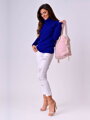 VERSABE Damen Rollkragenpullover Iris Royalblau