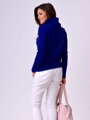 VERSABE Damen Rollkragenpullover Iris Royalblau