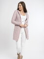 Schöne Damen Strickjacke GLORIA puderrosa