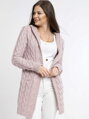 Schöne Damen Strickjacke GLORIA puderrosa