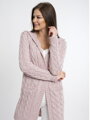 Schöne Damen Strickjacke GLORIA puderrosa