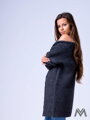 Damen Strickjacke HENA- dunkelgrau