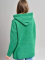 Damski sweter z dzianiny BUENO green