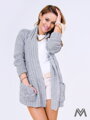 Damen Strickjacke ARIANA grau