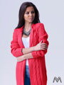 Damen Strickjacke APRIL Melone