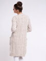 Wunderschöne Strickjacke ALBA beige