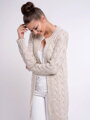 Schöne Strickjacke HARIETT beige