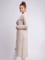 Lange Strickjacke HAZEL beige