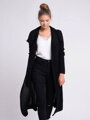 Lange Strickjacke HAZEL schwarz