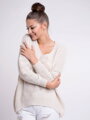 Damen Strickpullover LAYLA creme